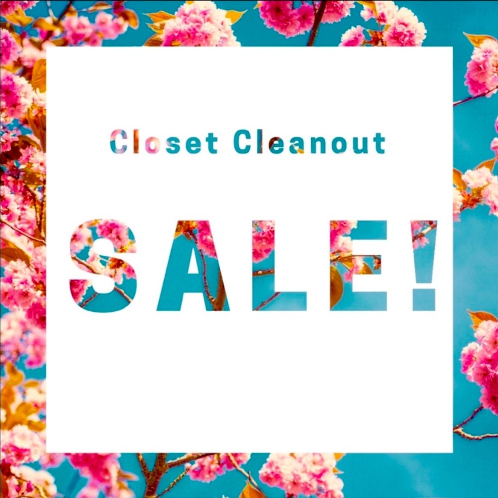 🥳CLOSET CLOSEOUT🥳